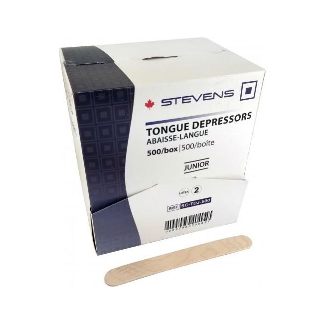 Stevens Junior Tongue Depressors 14cm