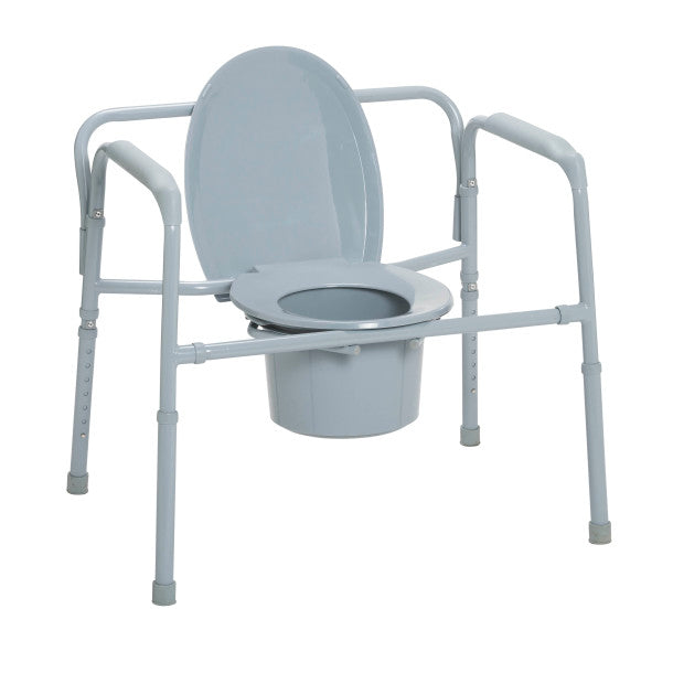 Drive Heavy Duty Bariatric Folding Bedside Commode