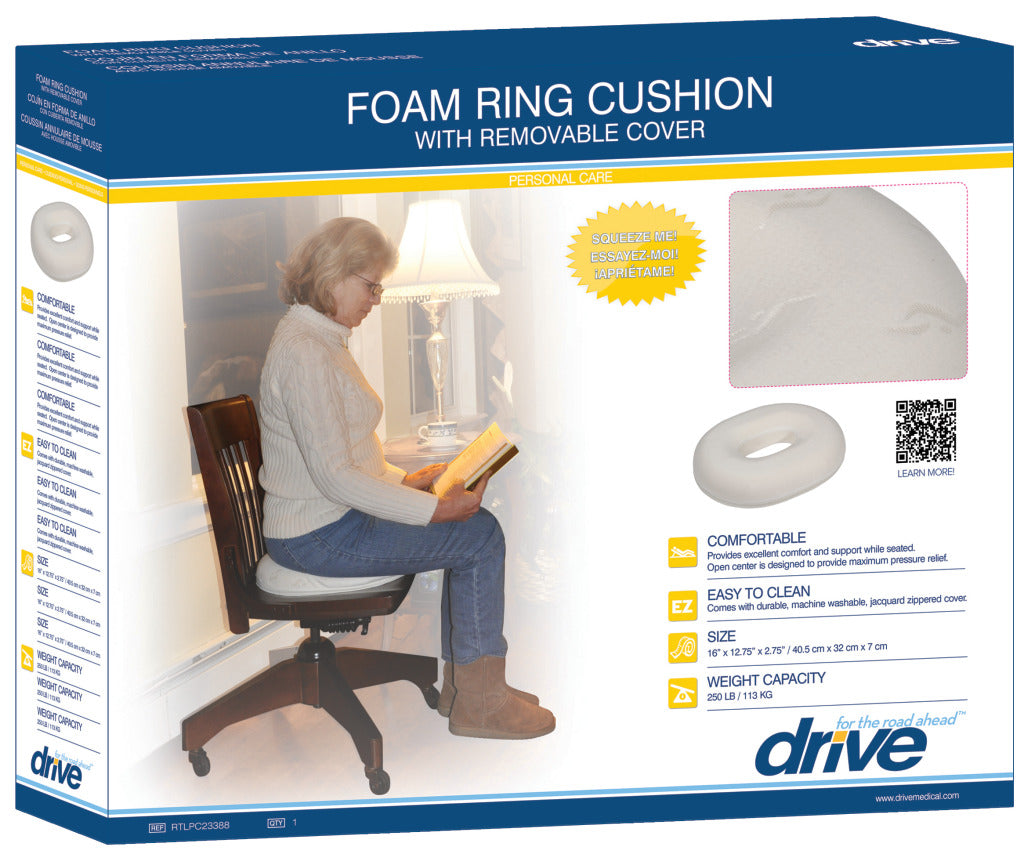 DRIVE Medical Foam Ring Cushion