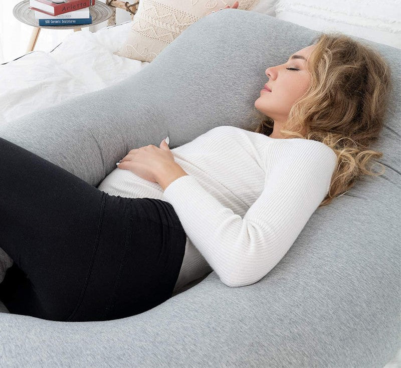 U-Shape Maternity Pillow: Ultimate Pregnancy Support for Better Sleep and Pain Relief