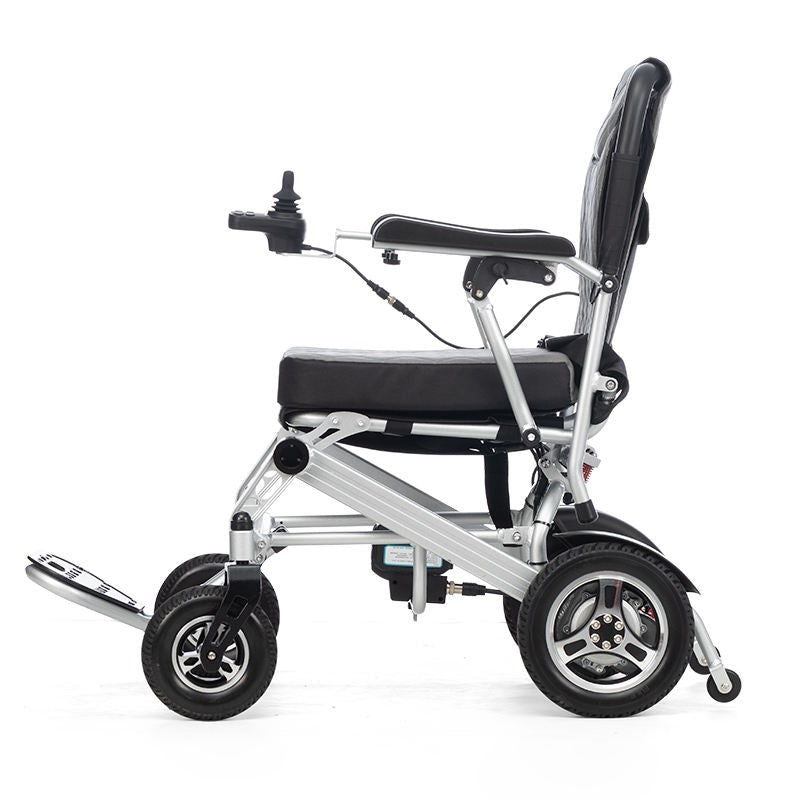 Lightweight and Durable Electric Wheelchair with 200W brushless motor for age and mobility