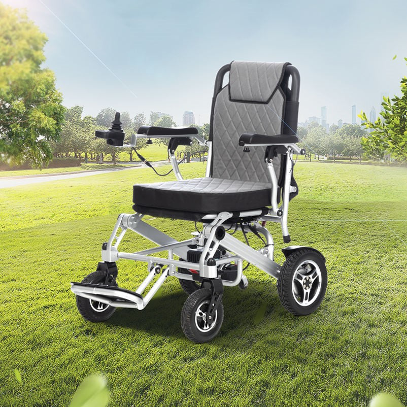 Lightweight and Durable Electric Wheelchair with 200W brushless motor for age and mobility