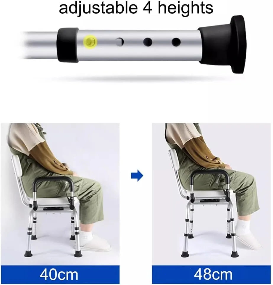 CalCare Aluminum Series - 360 Swivel Shower Chair
