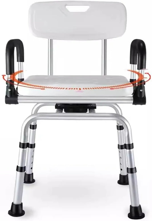 CalCare Aluminum Series - 360 Swivel Shower Chair