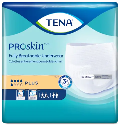 Product image for TENA ProSkin™ Plus Underwear | Fully Breathable