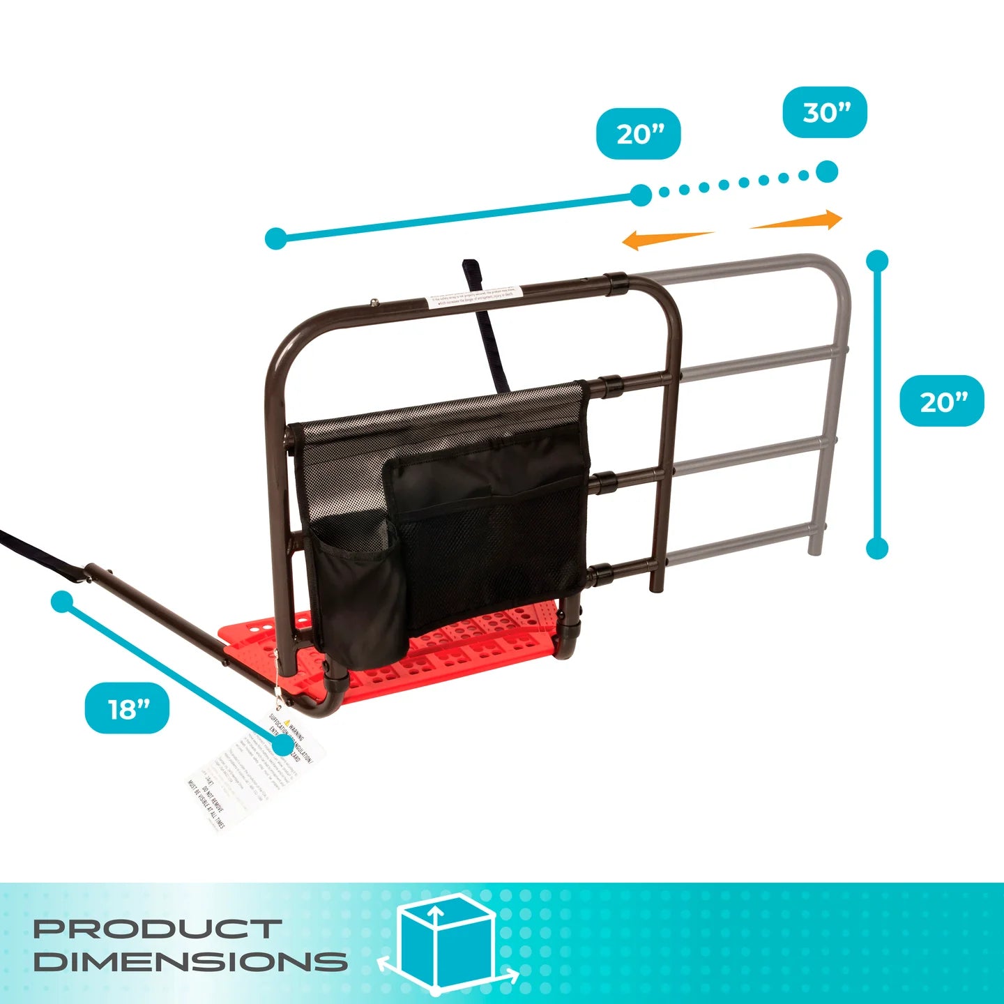 Stander™ - EZ Adjust Bed Rail