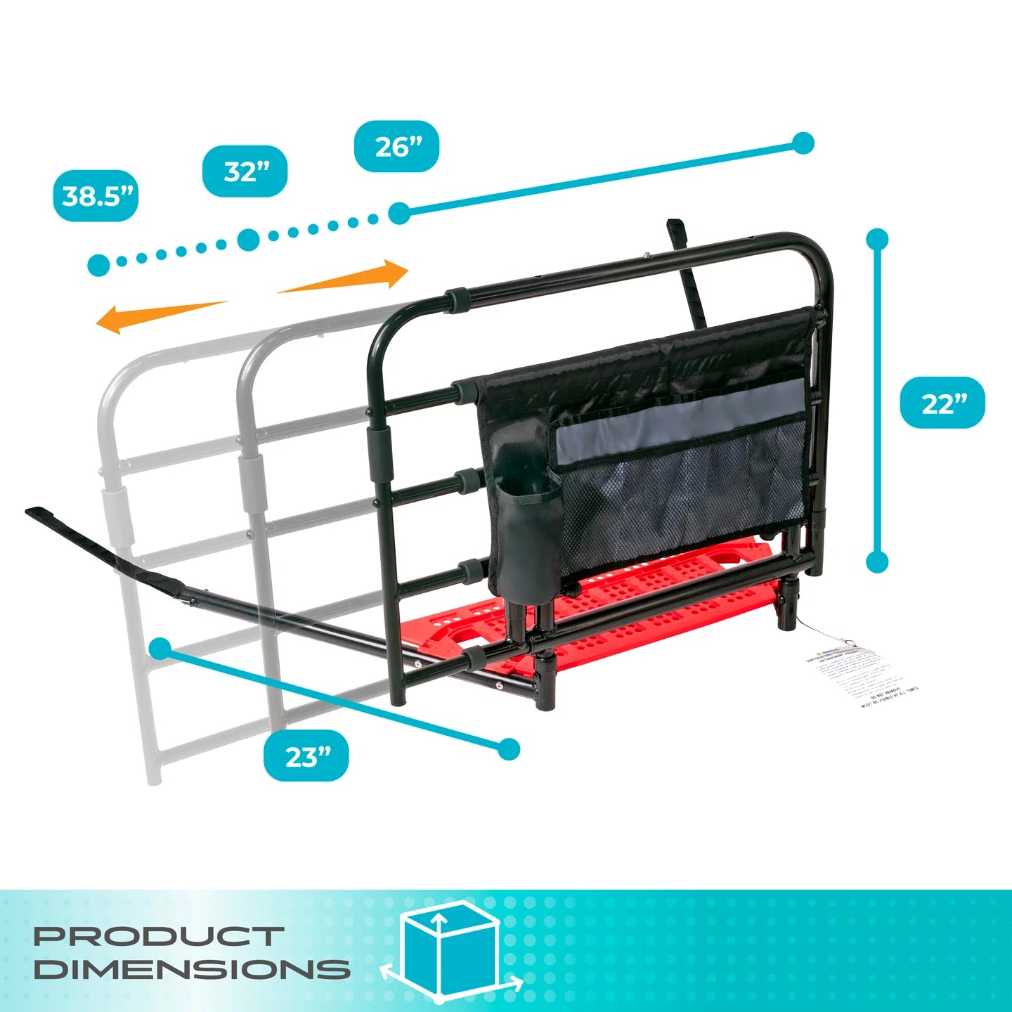 Stander Wonder Pivot Bed Rail