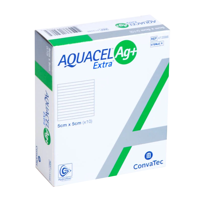 Aquacel AG+ Extra Hydrofiber Dressing 2IN X 2IN
