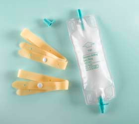 LEG BAG 19OZ STERILE FLIP-FLOP