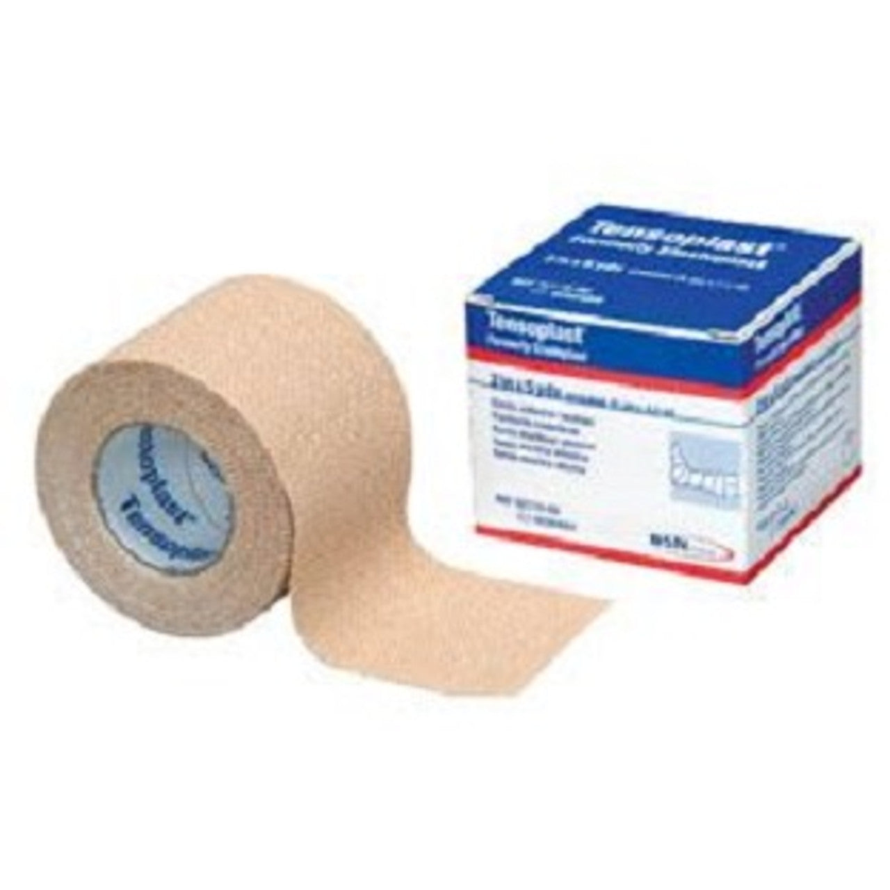 BSN 72069-02 TENSOPLAST ROBUST ELASTIC ADHESIVE TAPE 2.5CM X 4.5M (STRETCHED) TAN LATEX NON-STERILE