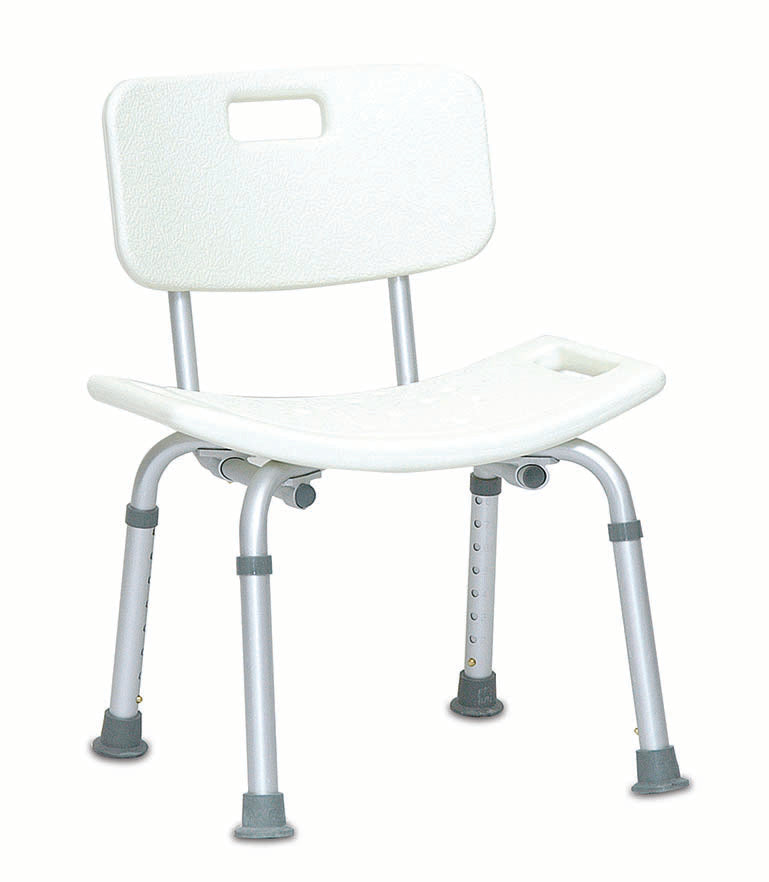 CalCare Shower Bench with Backrest