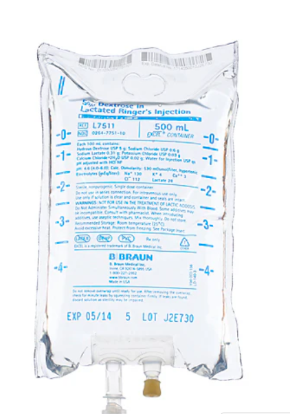 5% Dextrose IV Solution 500mL