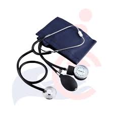 Aneroid Sphygmomanometer Blood Pressure Monitor and Stethoscope