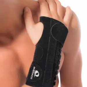 M-Brace Air wrist splint available in left and right versions