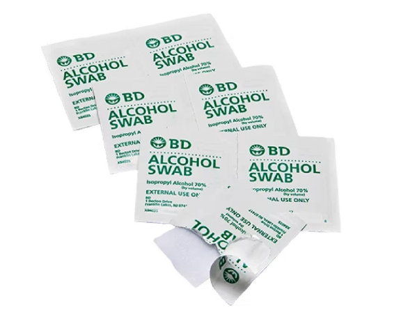 Alcohol Swab box/100
