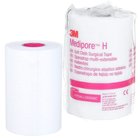 3M Medipore Hypoallergenic Soft Cloth Medical Tape