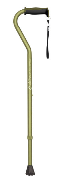 Airgo® - Comfort-Plus Aluminum Cane, Offset Handle