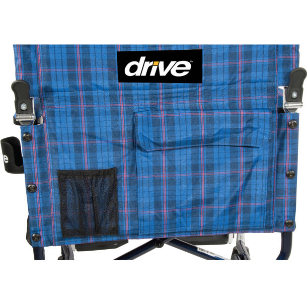 DRIVE™ - Fly-Lite Aluminum Transport Chair