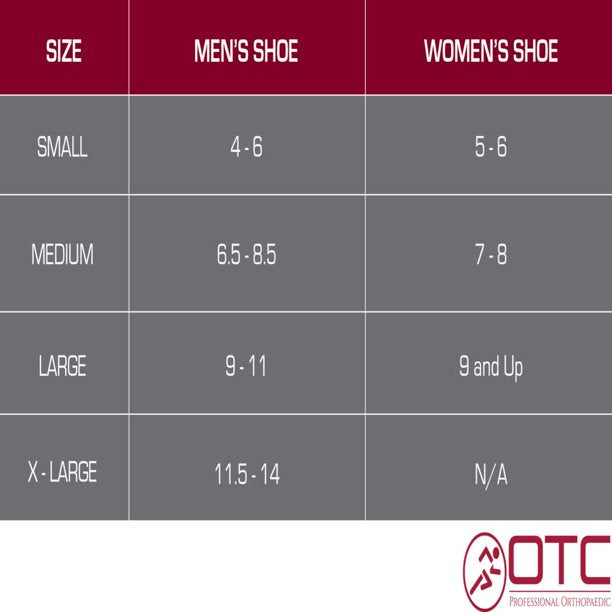 OTC - Post-Op Shoe, Soft Top, for Men & Women
