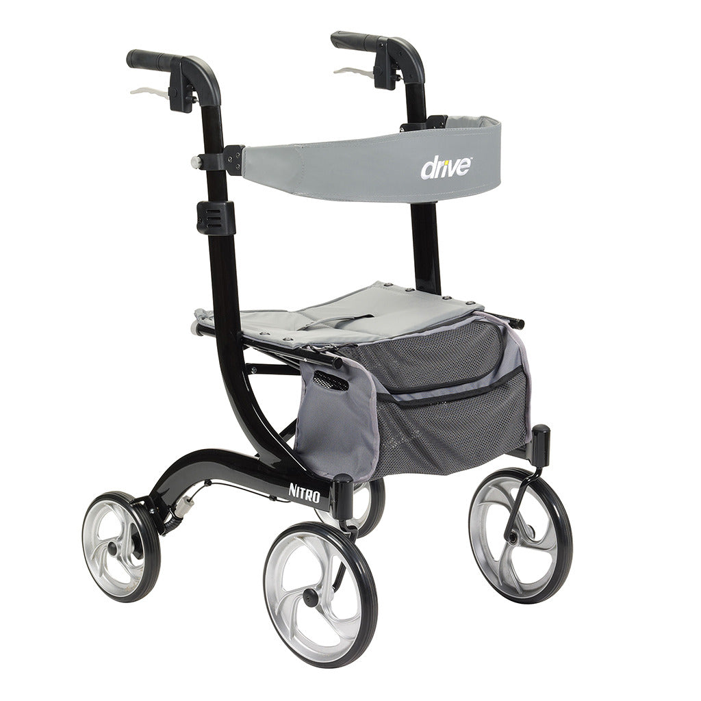 DRIVE™ - Nitro Aluminum Rollator, 10" Casters