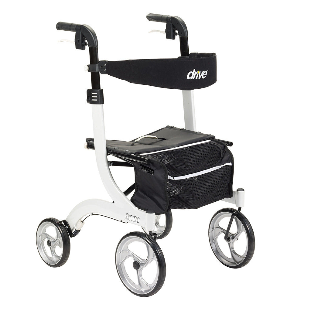 DRIVE™ - Nitro Aluminum Rollator, 10" Casters