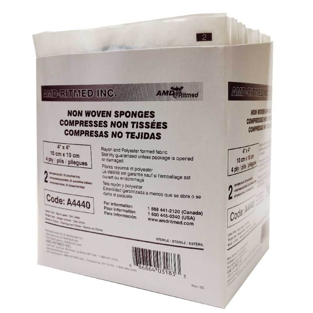 NON-WOVEN, STERILE GAUZE