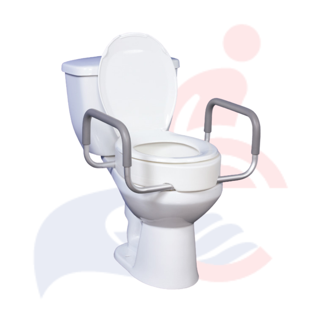 DRIVE™ - Raised Toilet Seat with Handles