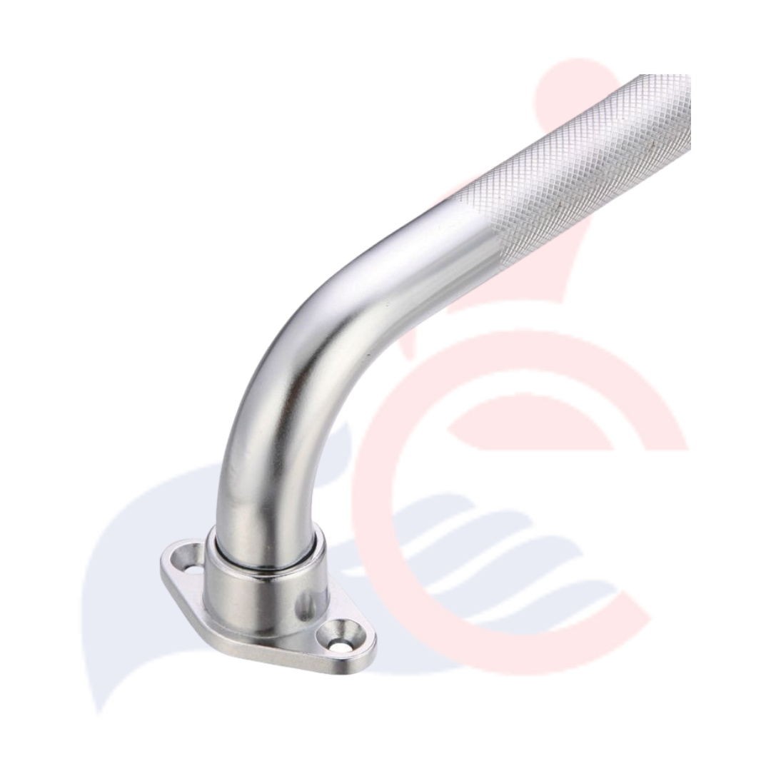 Ezee Life™ Chrome, Knurled Grab/Shower Bar