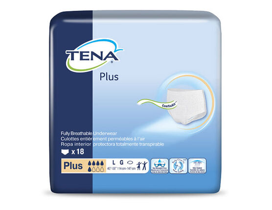 TENA® Plus Protective Underwear - Pack of 18 – CALMEDI Online