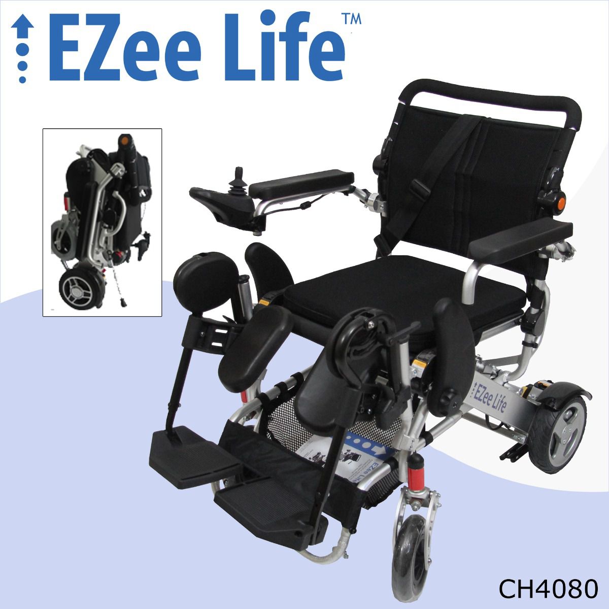 Ezee Life™ - 3G Folding Electric Wheelchair