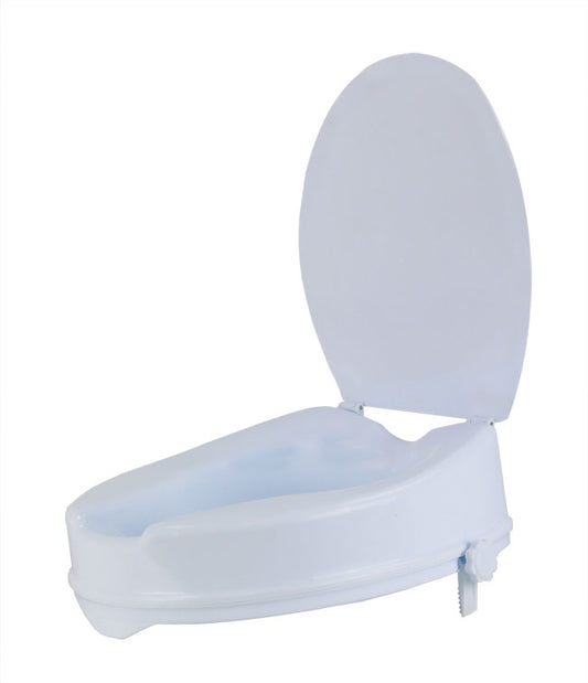 MOBB Health Care® - 4" Raised Toilet Seat with Lid