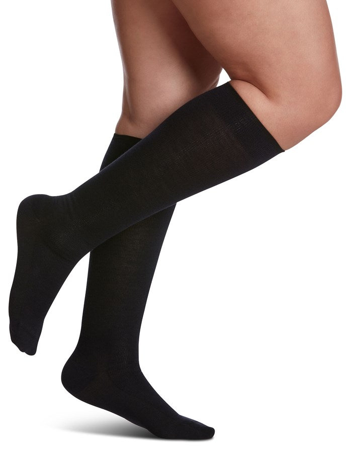 SIGVARIS (15-20mmHg) - Women's All-Season Merino Wool Knee High Compression Socks