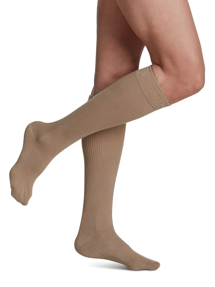 SIGVARIS (15-20 mmHg) - Women's Casual Cotton Compression Socks