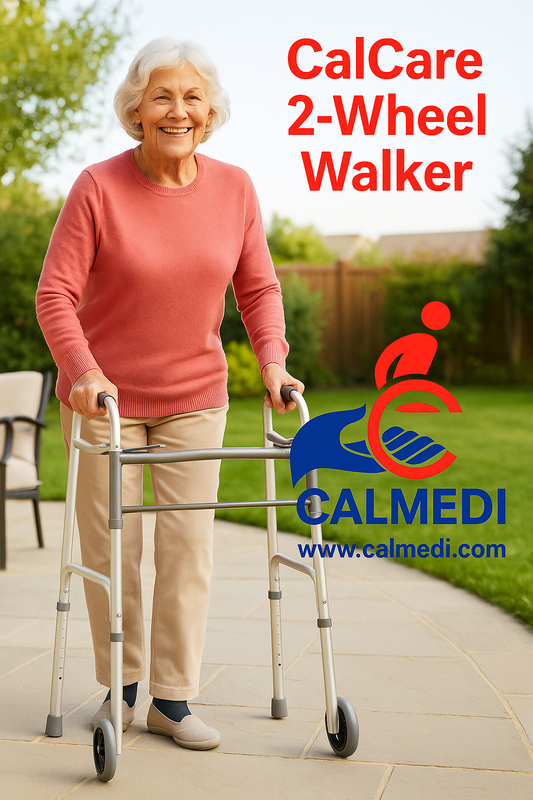 Benefits of CalCare 2-Wheel Walkers & Why Proper Fitting Matters | Calmedi Calgary