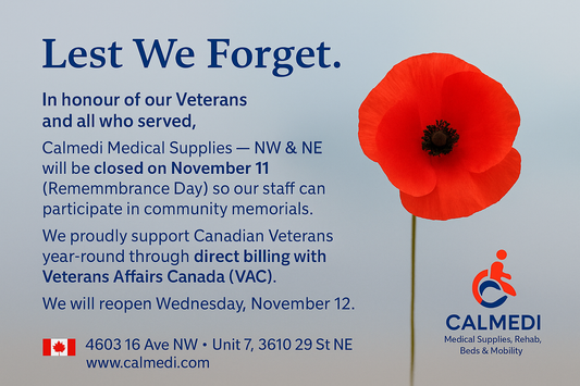 Lest We Forget: Calmedi Honors Veterans This Remembrance Day