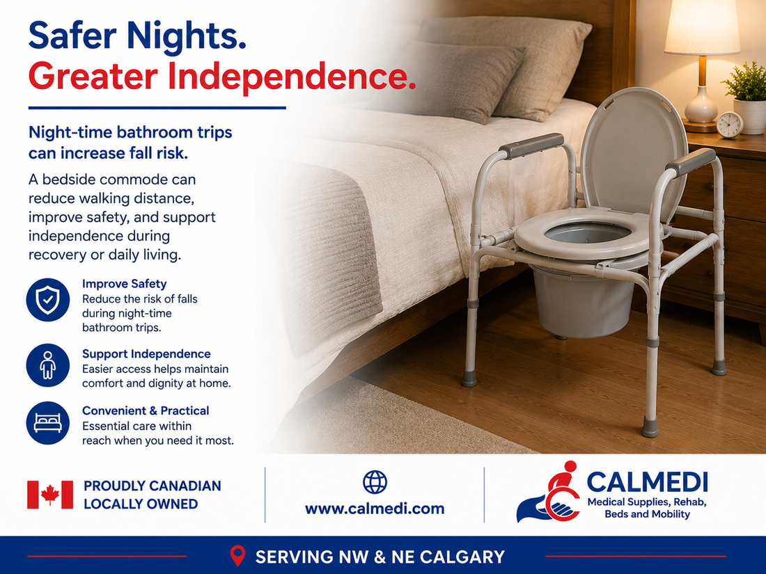 Bedside Commodes and Night-Time Safety: Supporting Independence at Home