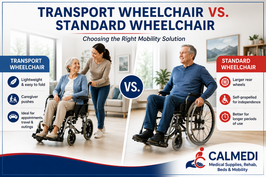 Transport Wheelchair vs. Standard Wheelchair: Choosing the Right Mobility Solution in Calgary