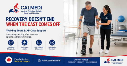 Walking Boots & Air Cast Supports: Supporting Recovery After Lower Leg Injuries in Calgary
