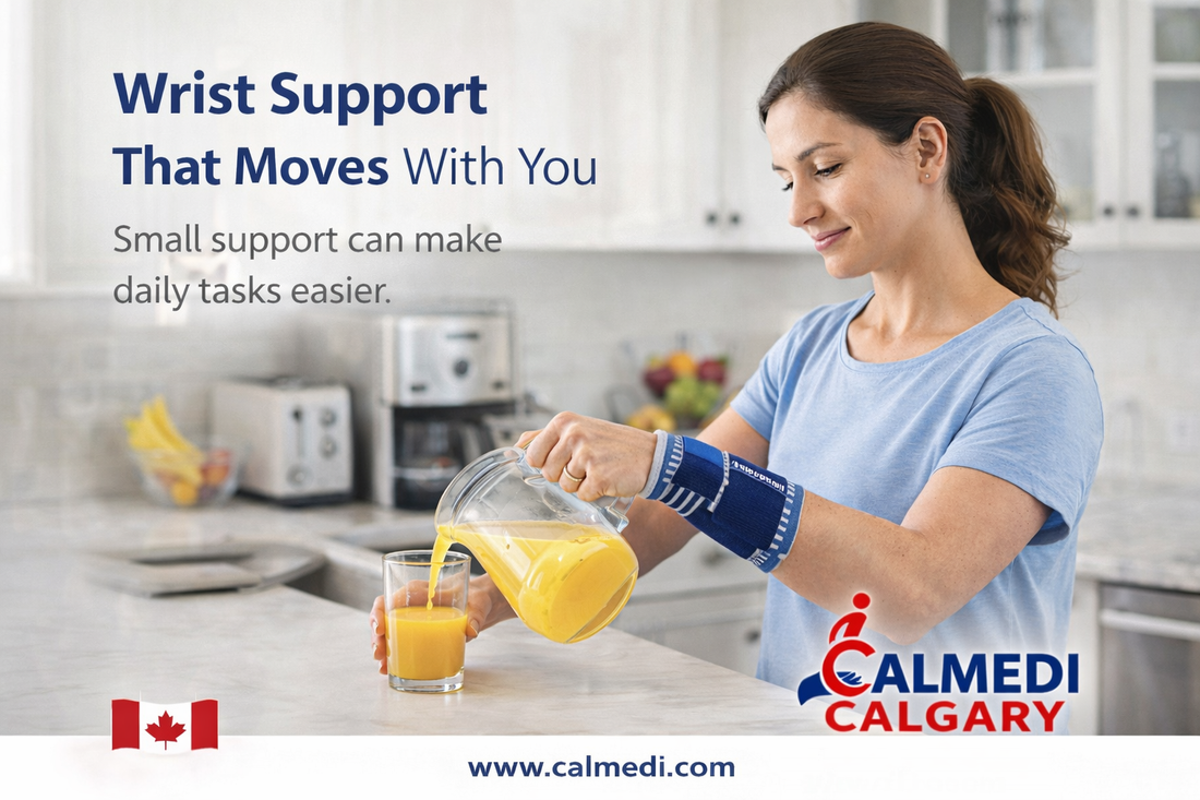 Wrist Braces in Calgary: Support for Daily Use, Strain & Carpal Tunnel Symptoms