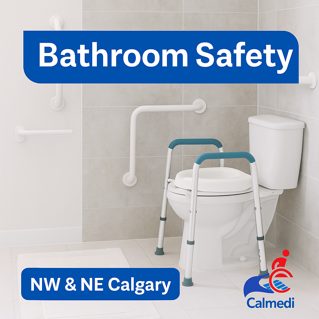 Bathroom Safety in Calgary: Grab Bars, Shower Chairs & Fall Prevention. Part 2.