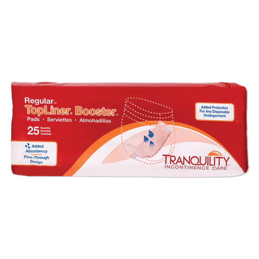 Product image for Tranquility TopLiner Super Booster Pads 25pcs