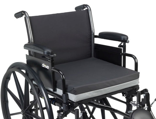 DRIVE™ - Gel-U-Seat™ Skin Protection 3" Gel/ Foam Wheelchair Cushion