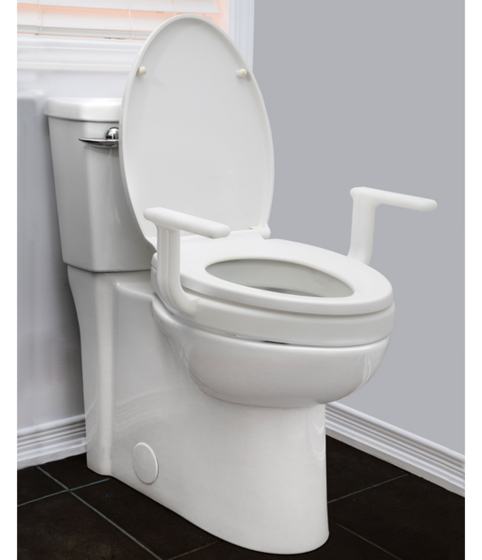 MOBB 2" Raised Toilet Seat with Handles