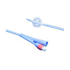 DOVER 100% SILICONE 2-WAY FOLEY CATHETER, COUDE, 16FR 5CC