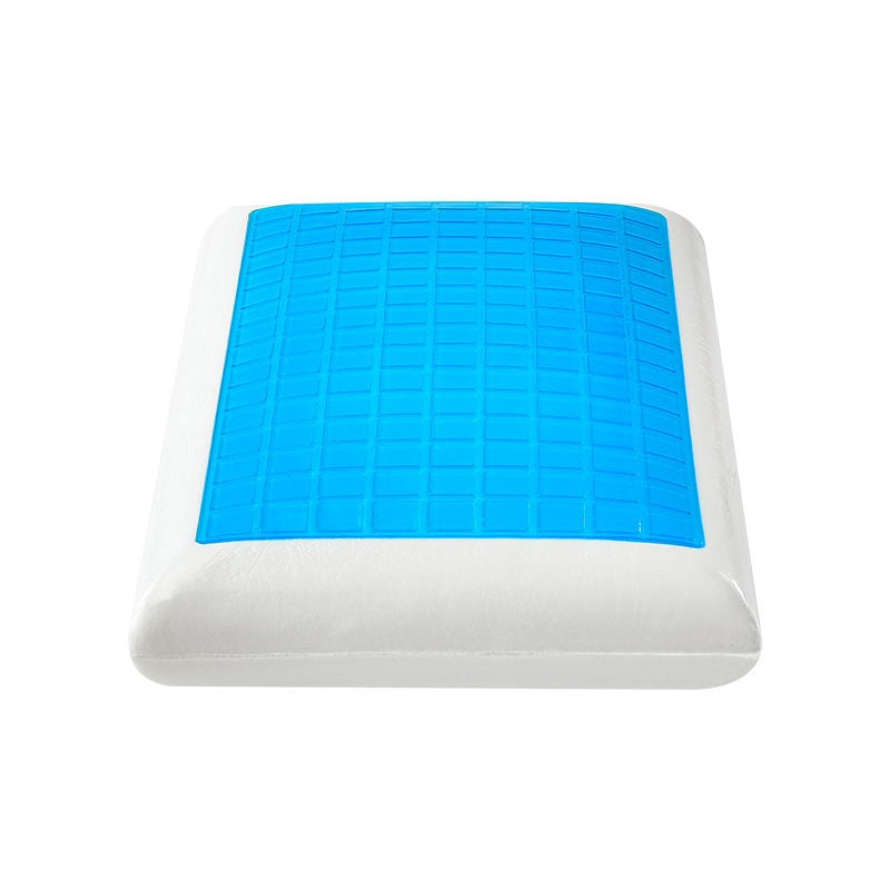 Memory Foam Cool Gel Bread-Shaped Pillow for Seniors- Sleep Support
