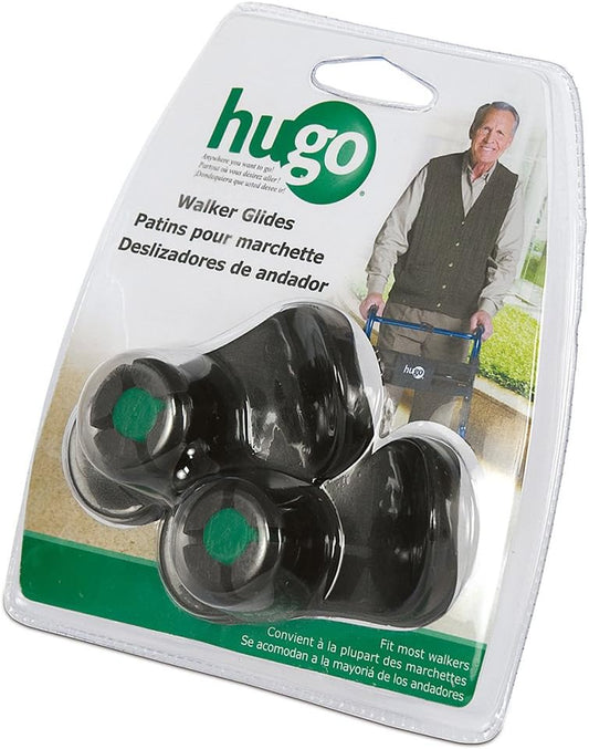 Walker Glides by Hugo - 2 Multi-Terrain Glides for 1 Inch Walker Tubing