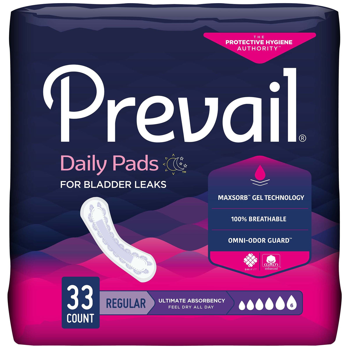 Prevail® Ultimate Bladder Control Pad, SKU 740-PV-923/1