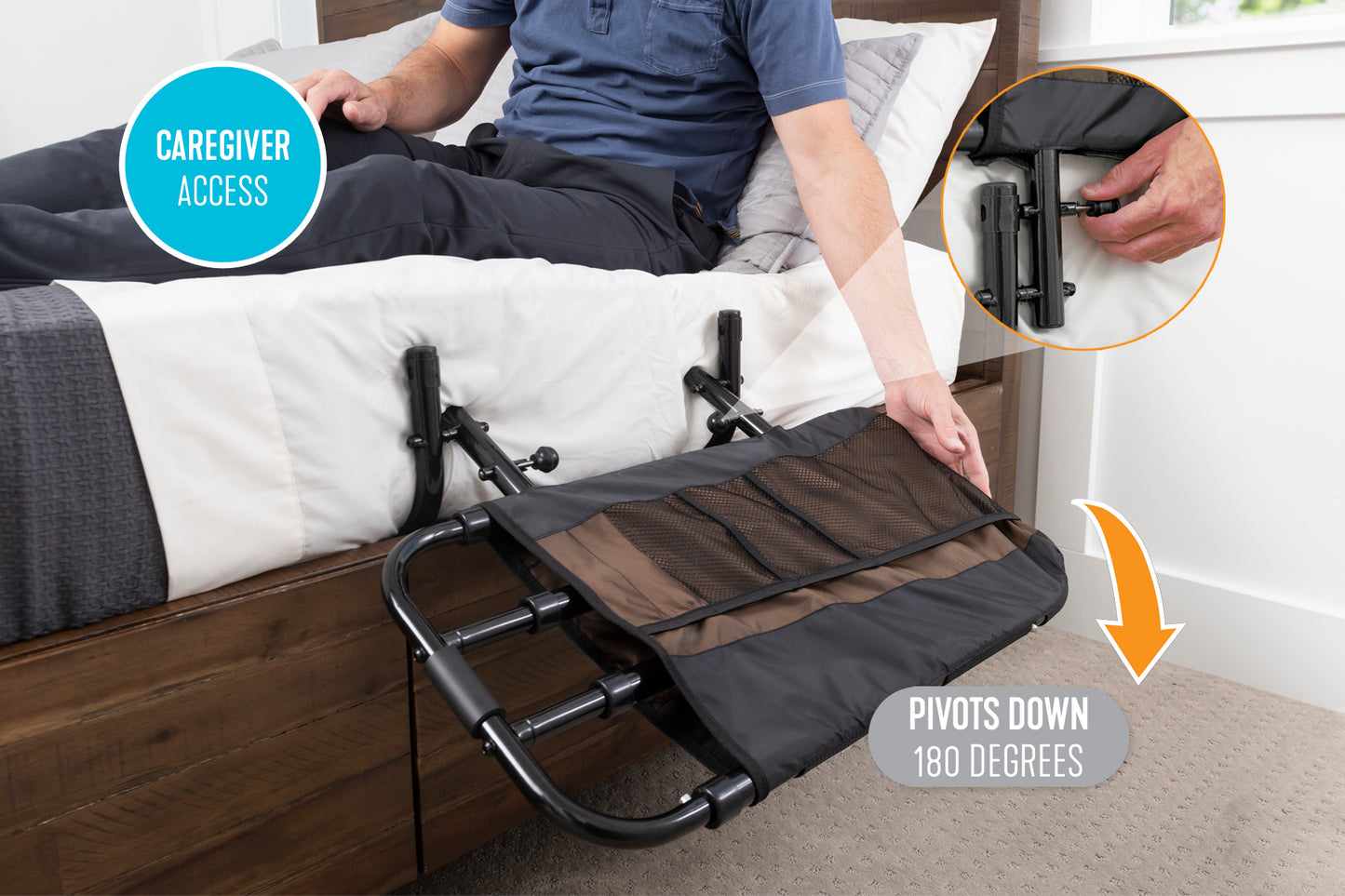 Stander™ -  EZ Adjust Bed Rail
