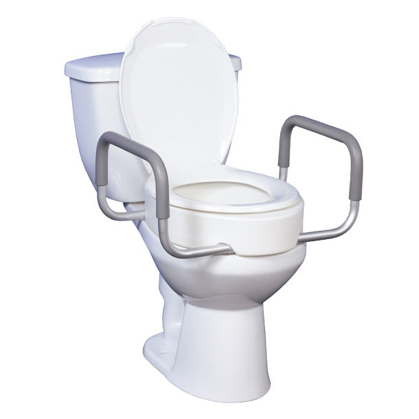 Drive Premium Raised Toilet Seat with Removable Arms