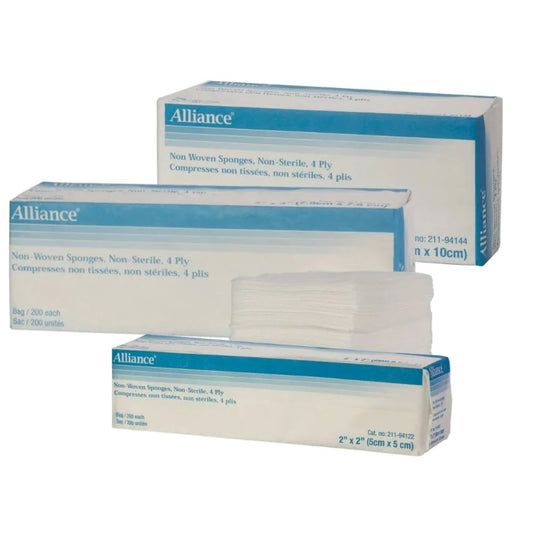 Alliance Sterile Non-Woven Sponges 100/box